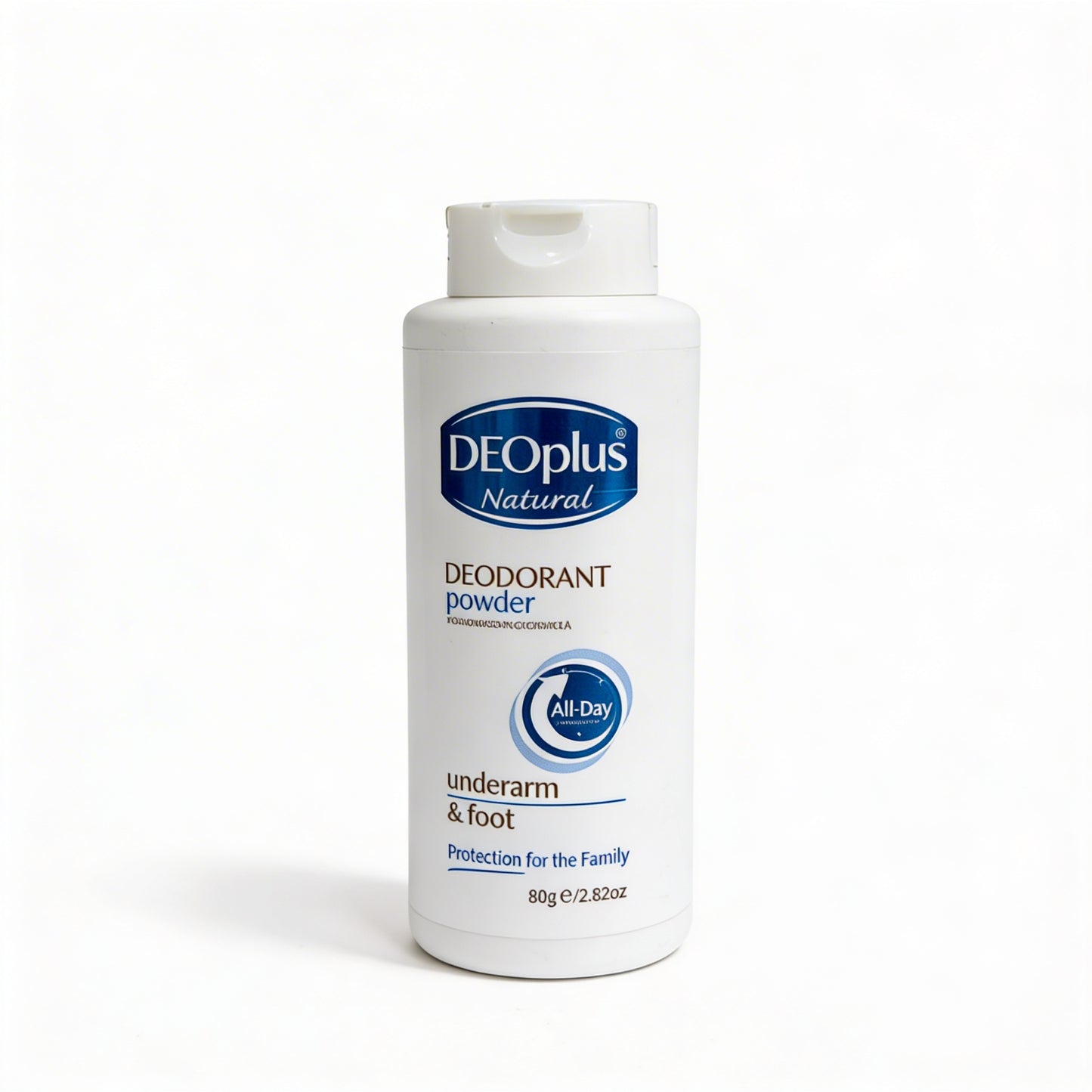 DEOPLUS NATURAL DEODERANT POWDER 80GM