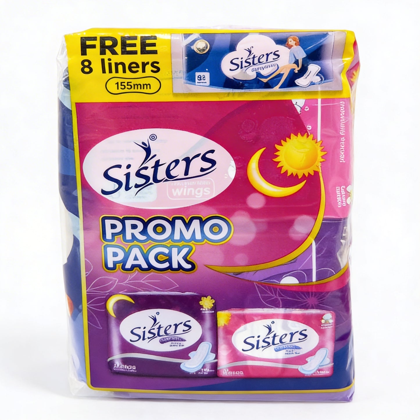 SISTERS NAPKIN WINGS COTTONY COMFORT 8+1 PAD