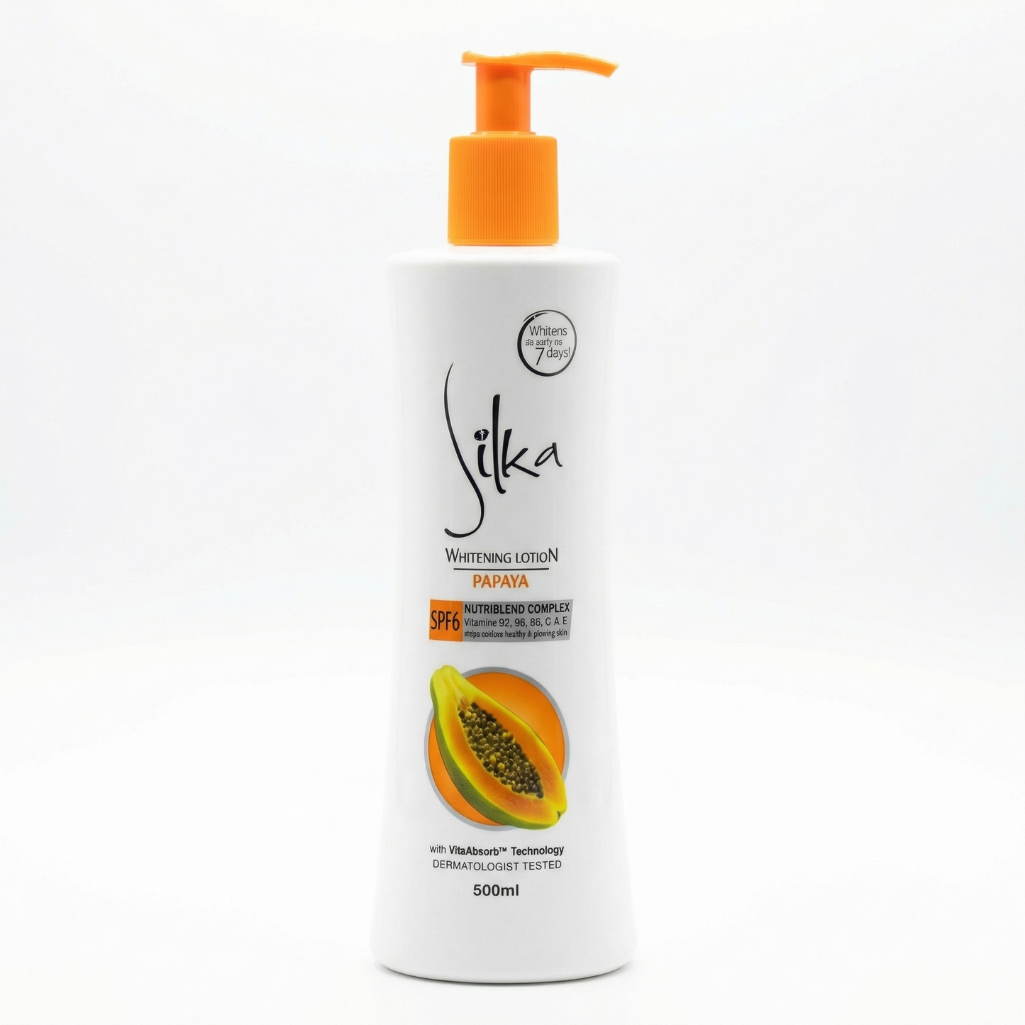 SILKA ORANGE PAPAYA LOTION 500ML