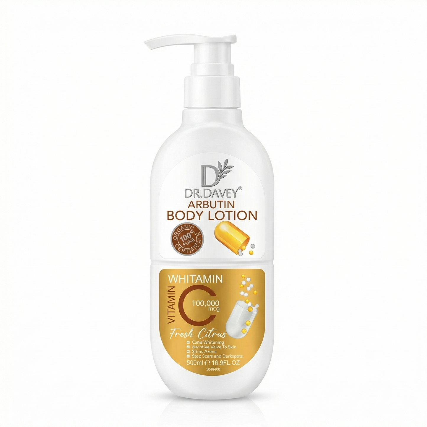 DR DAVEY ARBUTIN BODY LOTION VITAMIN C 500 ML