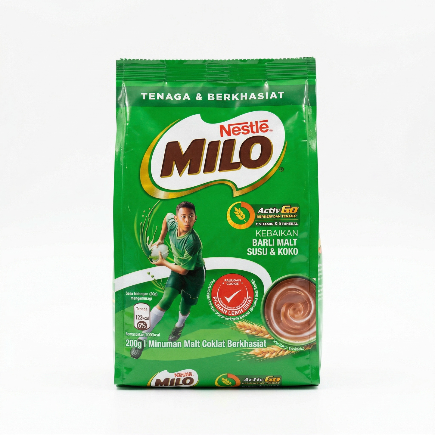 NESTLE MILO ACTIVE GO POWDER 200 GM