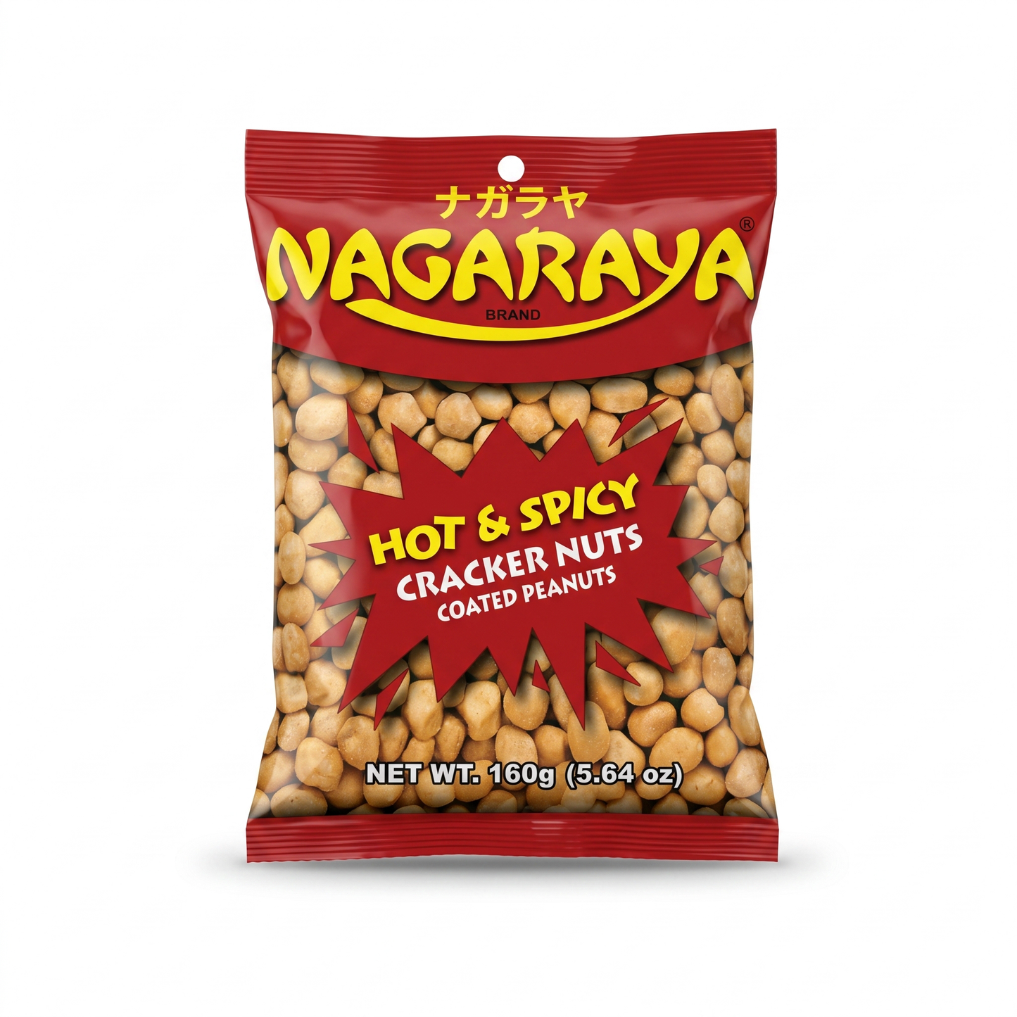 NAGARAYA CRACKER NUTS HOT & SPICY 160 GM