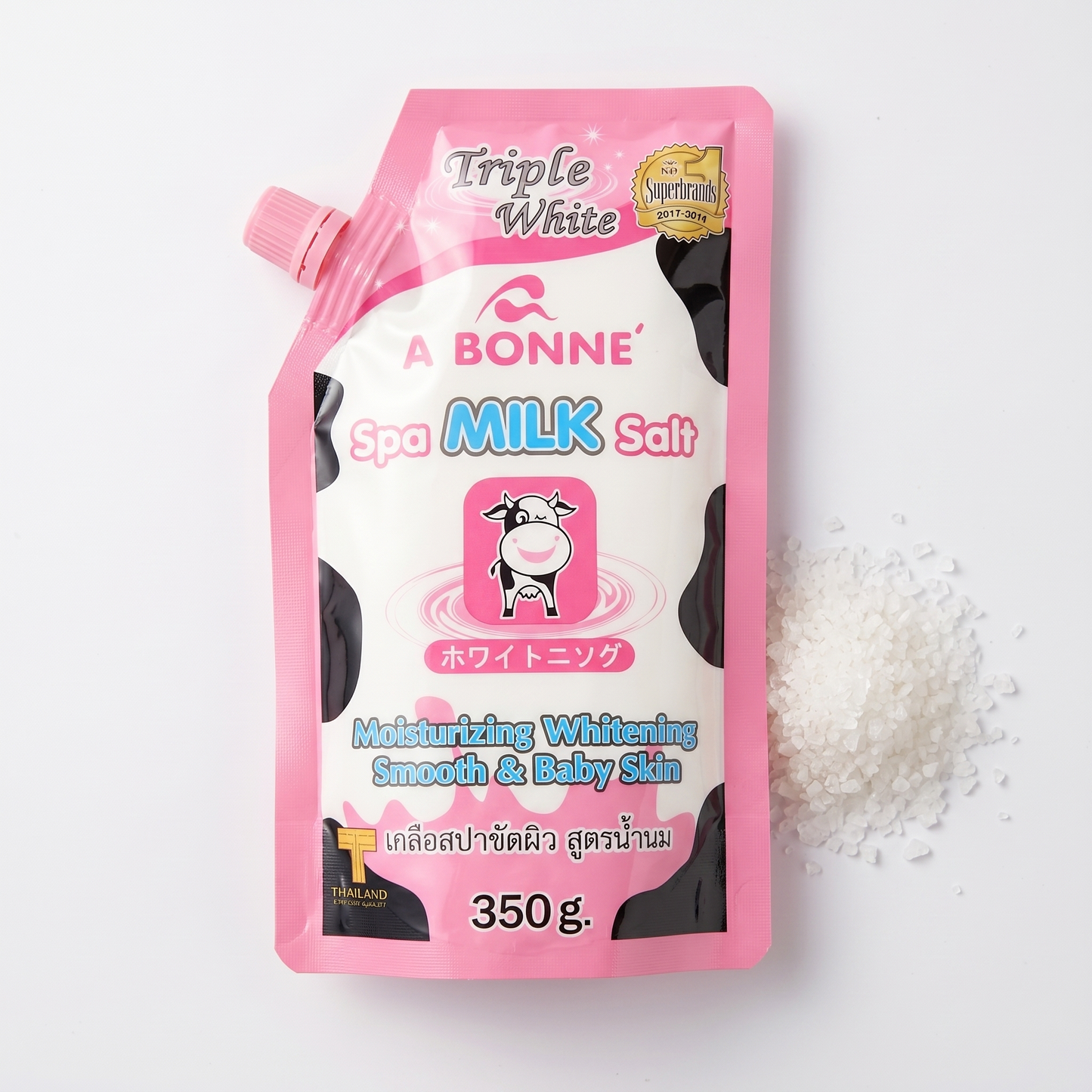 A BONNE SPA MILK SALT TRIPLE WHITE 350 ML