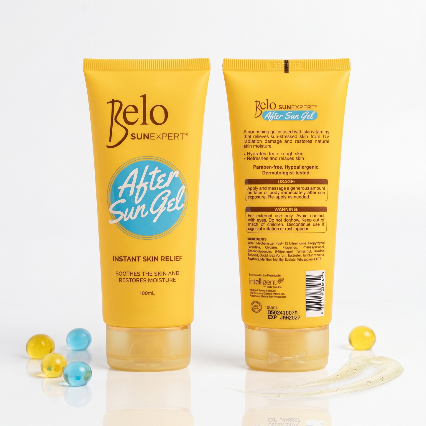 BELO SUNEXPERT AFTER SUN GEL 100ML
