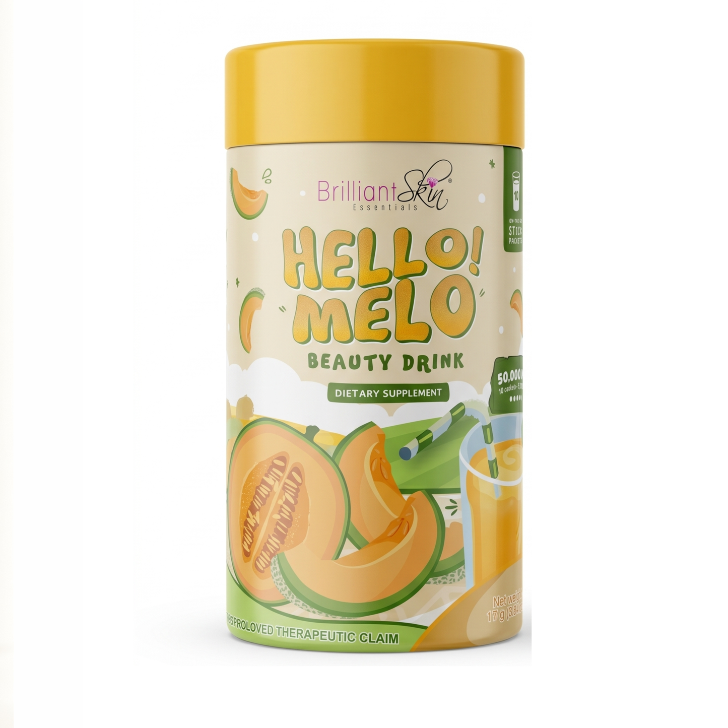 BRILLIANT SKIN HELLO MELO BEAUTY DRINK 110GM
