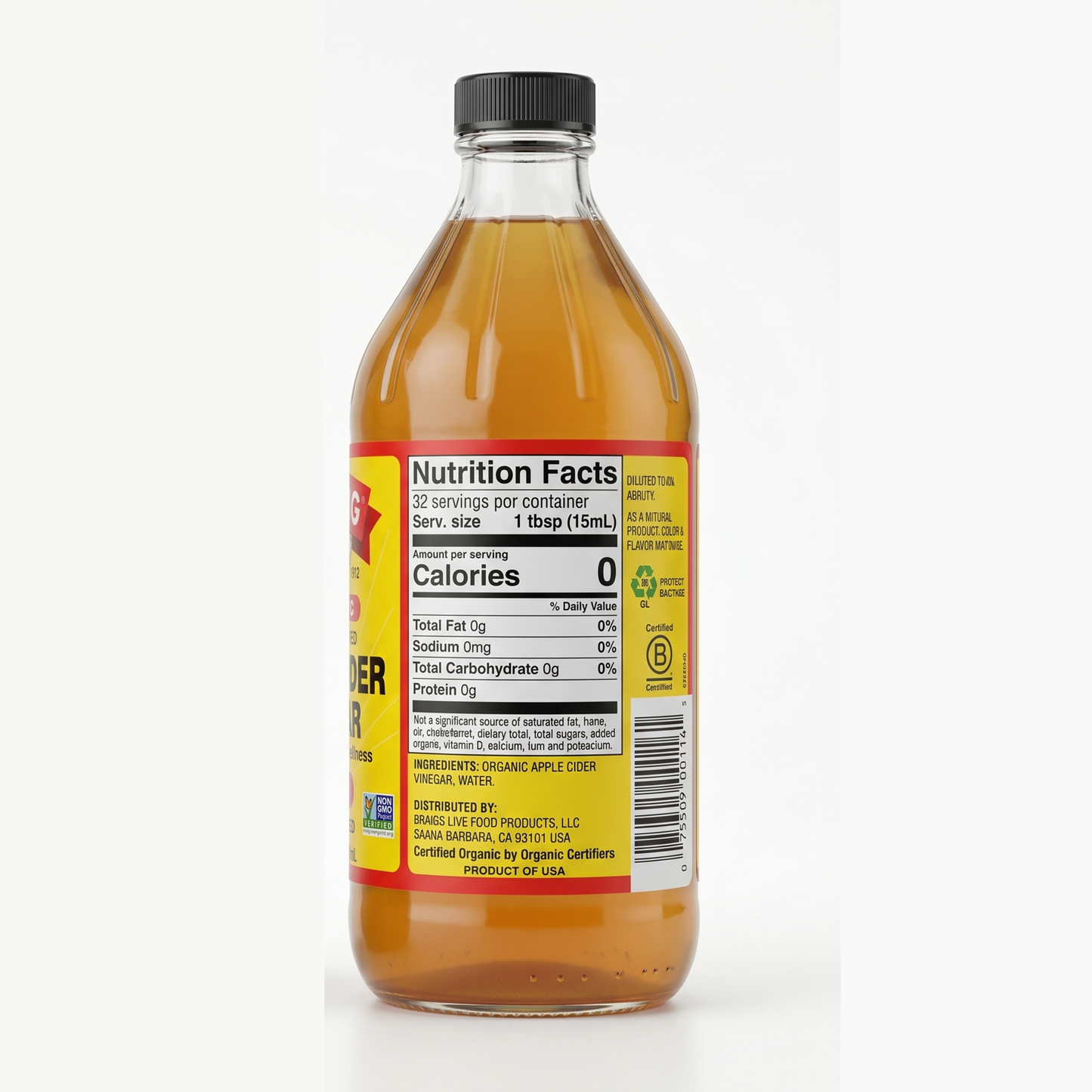 BRAGG APPLE CIDER VINEGAR 473ML