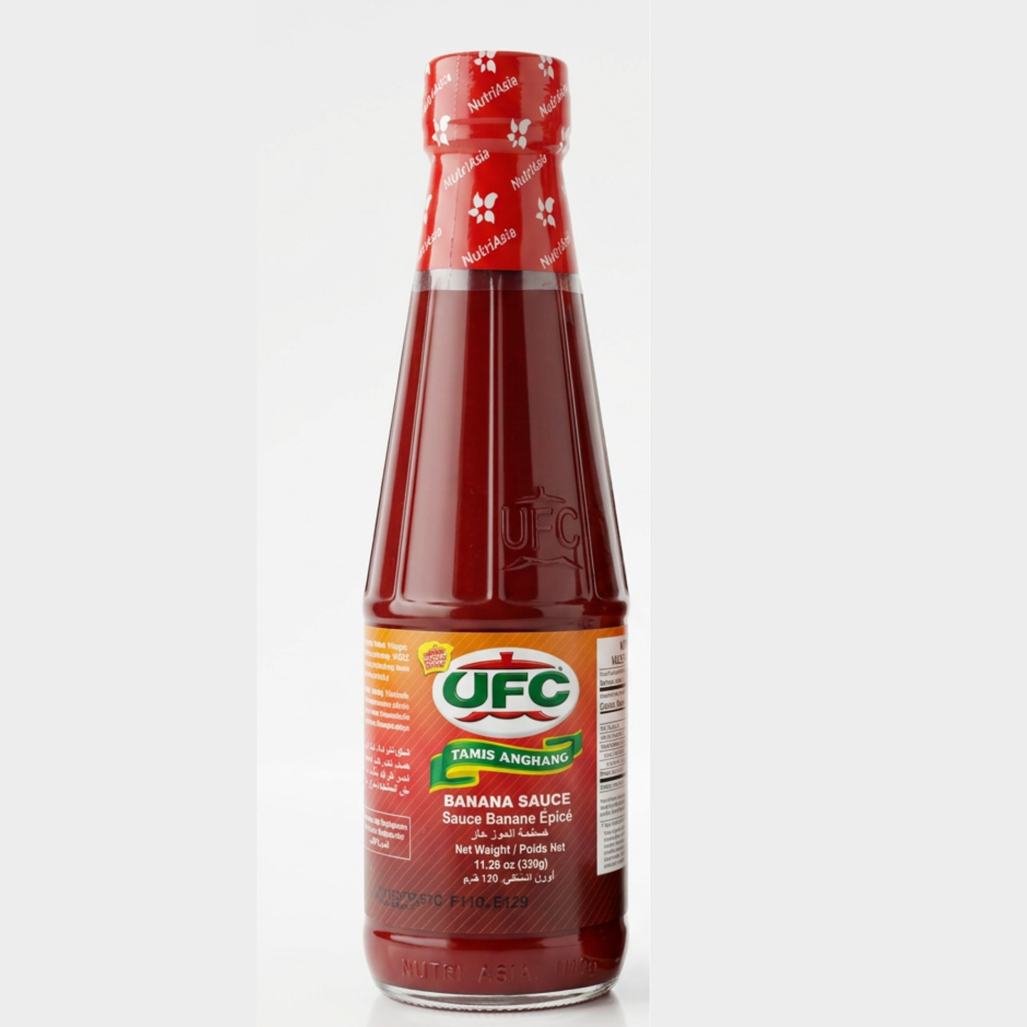 UFC BANANA SAUCE HOT & SPICY 320 GM
