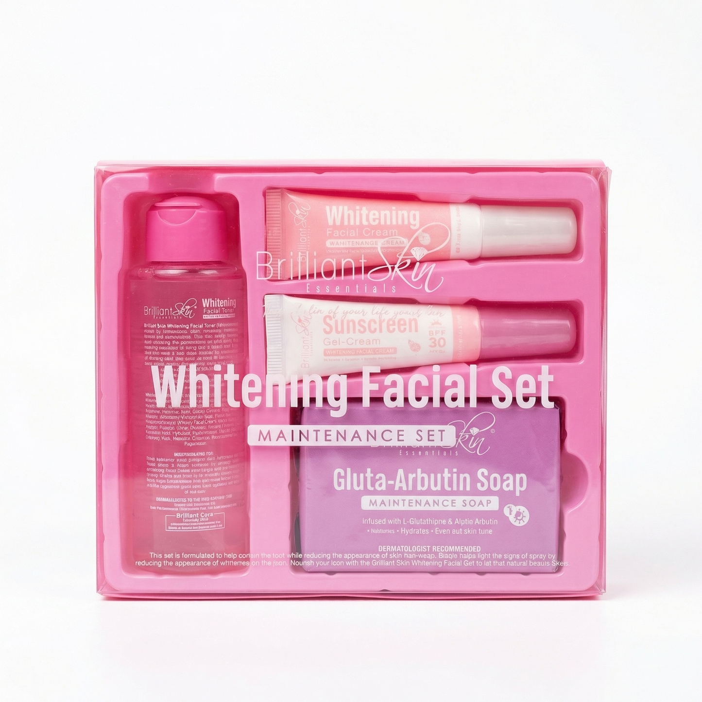 BRILLIANT SKIN WHITENING FACIAL SET