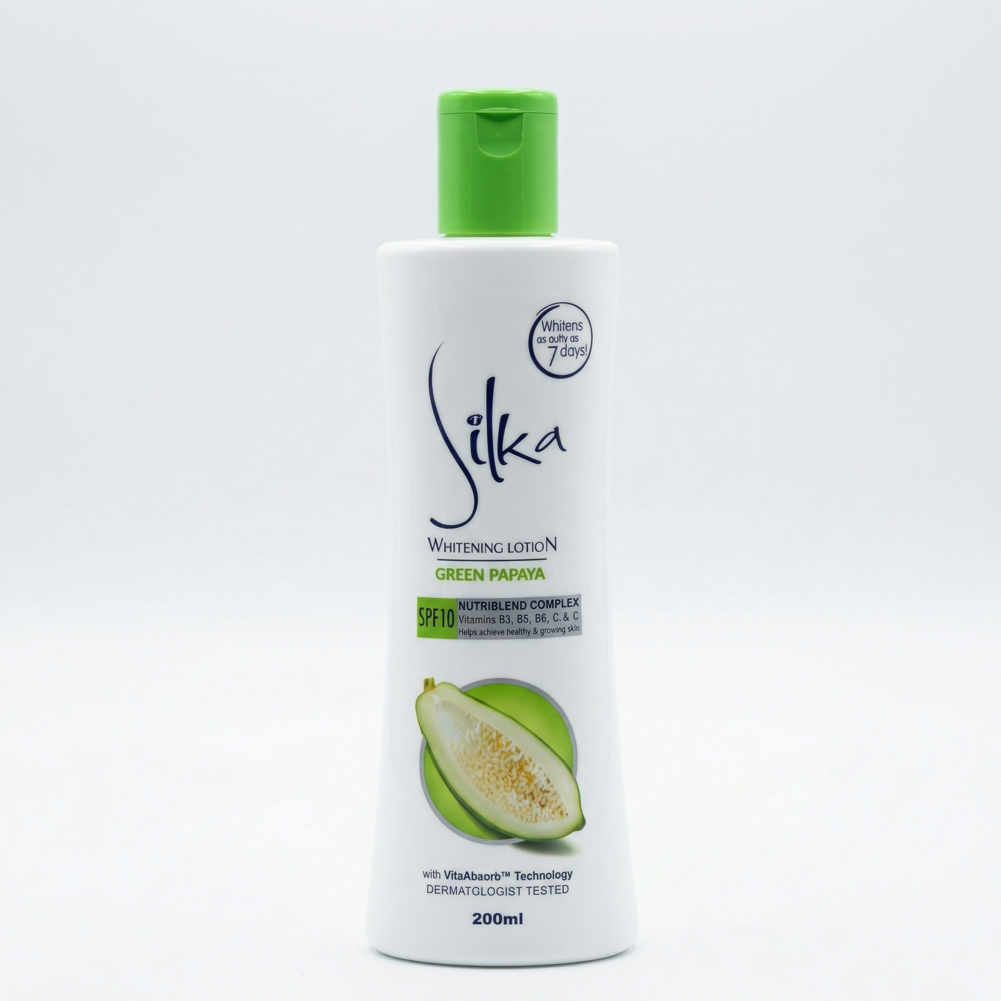 SILKA LOTION PAPAYA GREEN 200ML