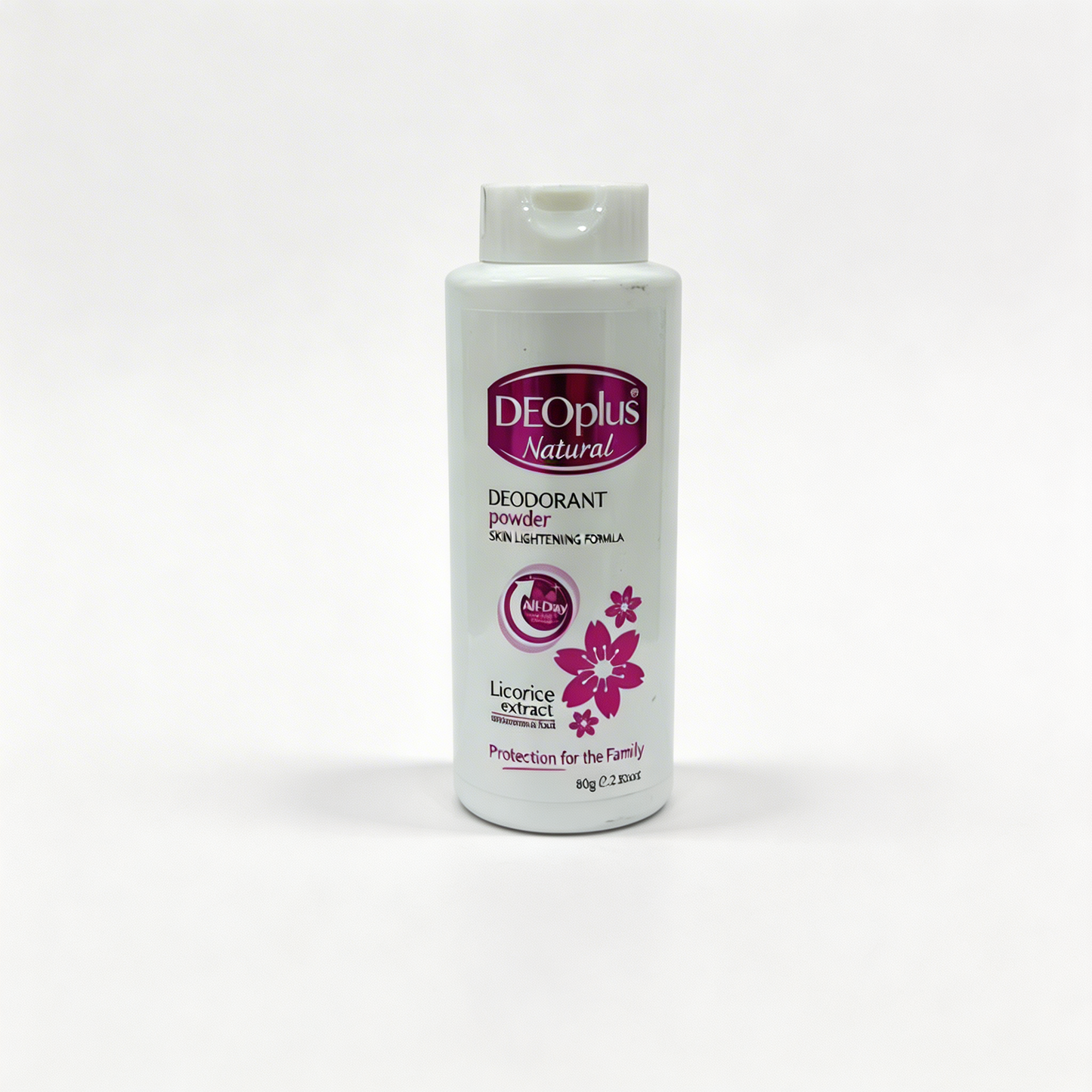 DEOPLUS NATURAL DEODORANT POWDER LICORICE EXTRACT 80GM
