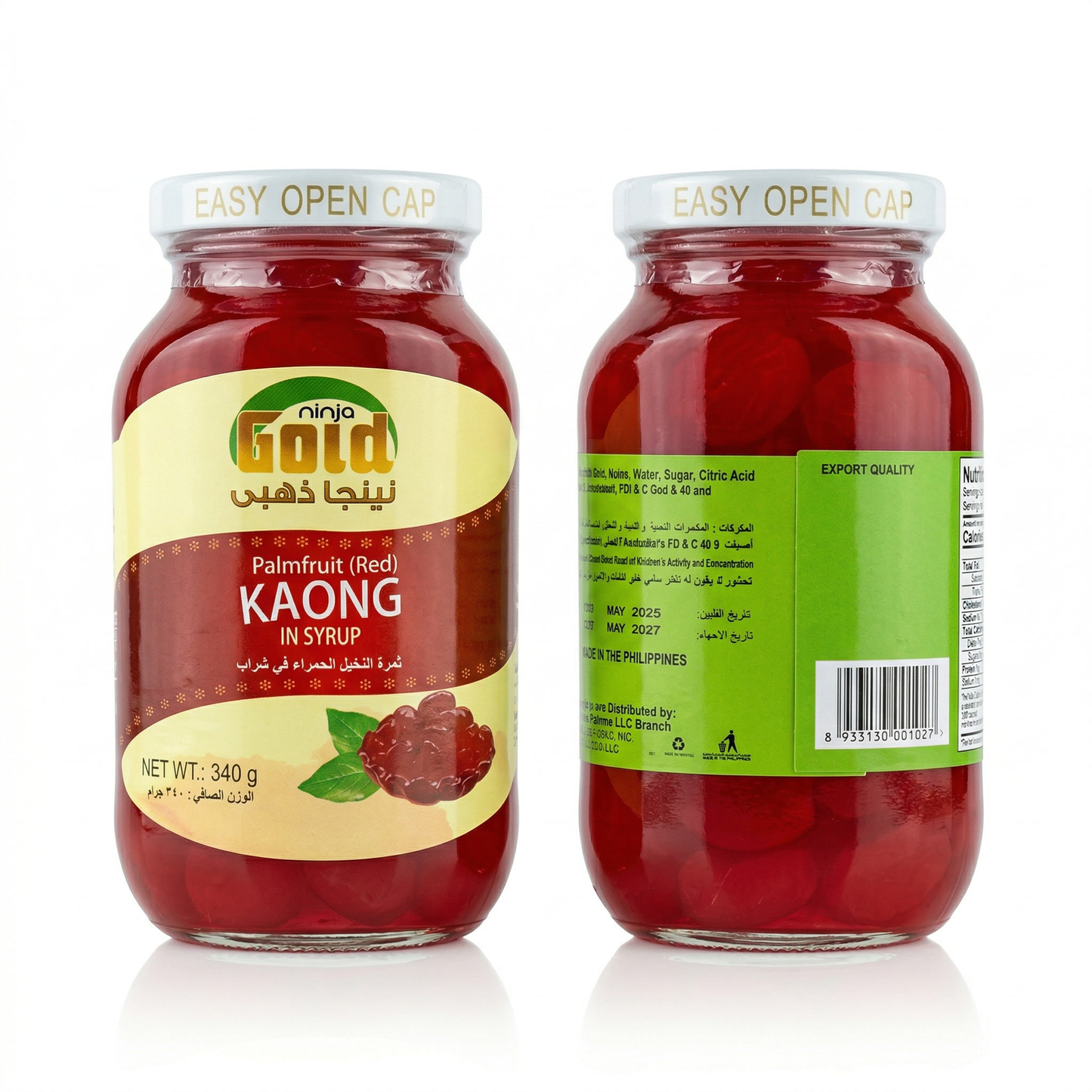 NINJA GOLD SUGAR PALM FRUIT RED 340GM