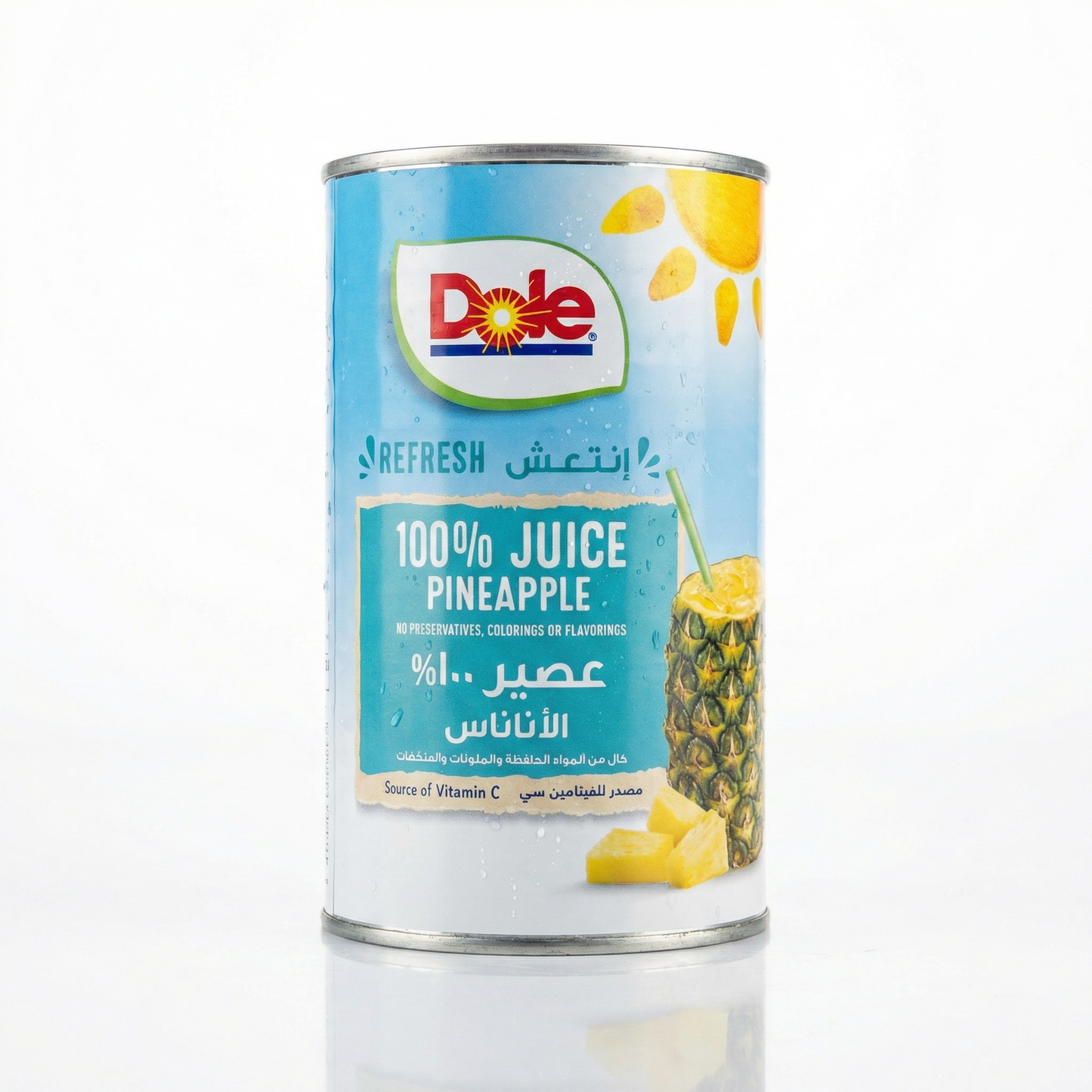 DOLE REFREDH 100 % JUICE PINEAPPLE 1.36 LTR