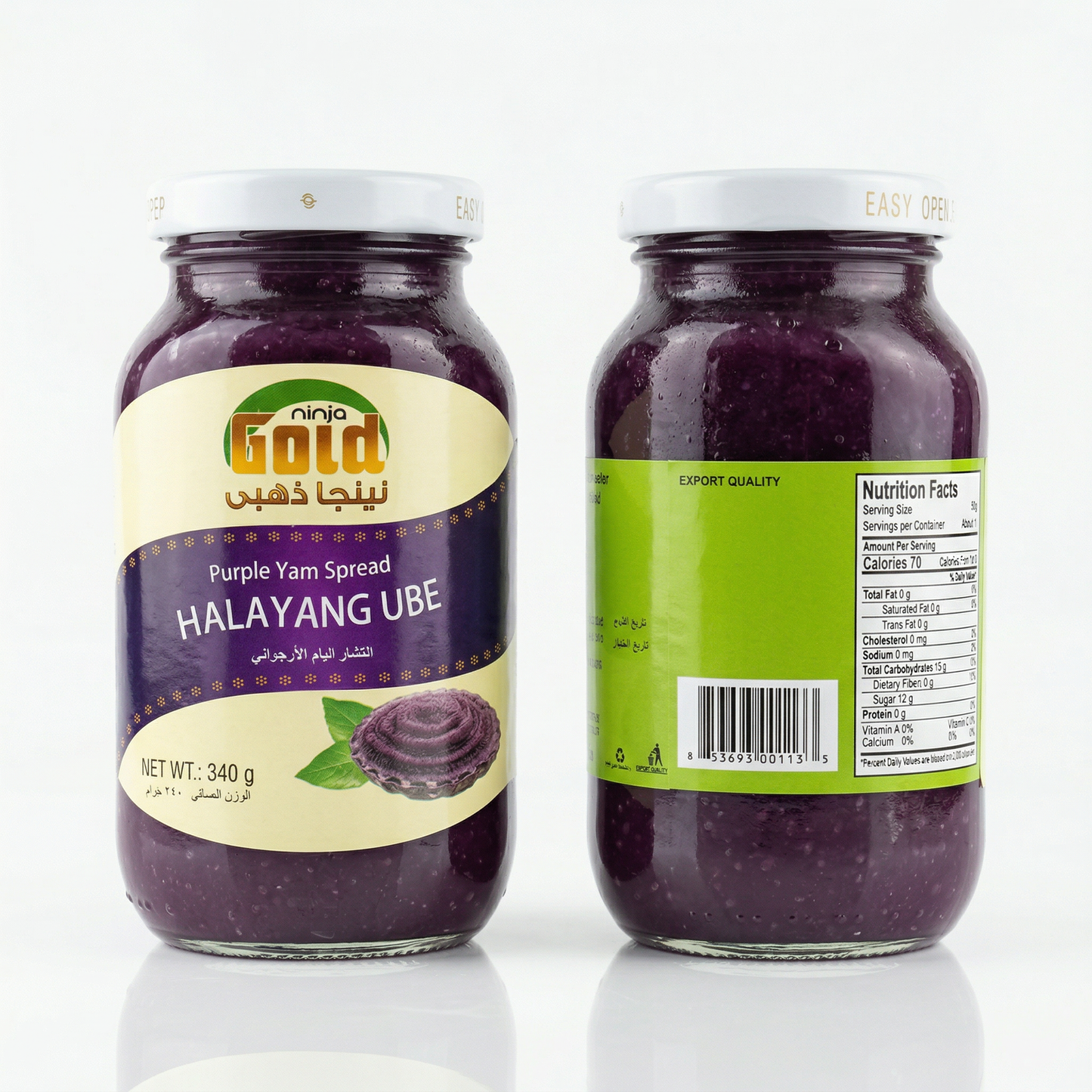 NINJA GOLD PURPLE HALAYANG UBE 340GM