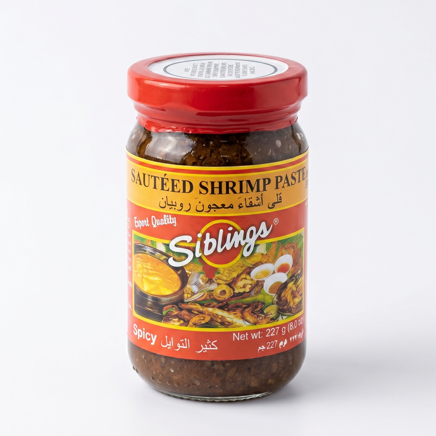 SIBLINGS SAUTEED SHRIMP PASTE SPICY  227G
