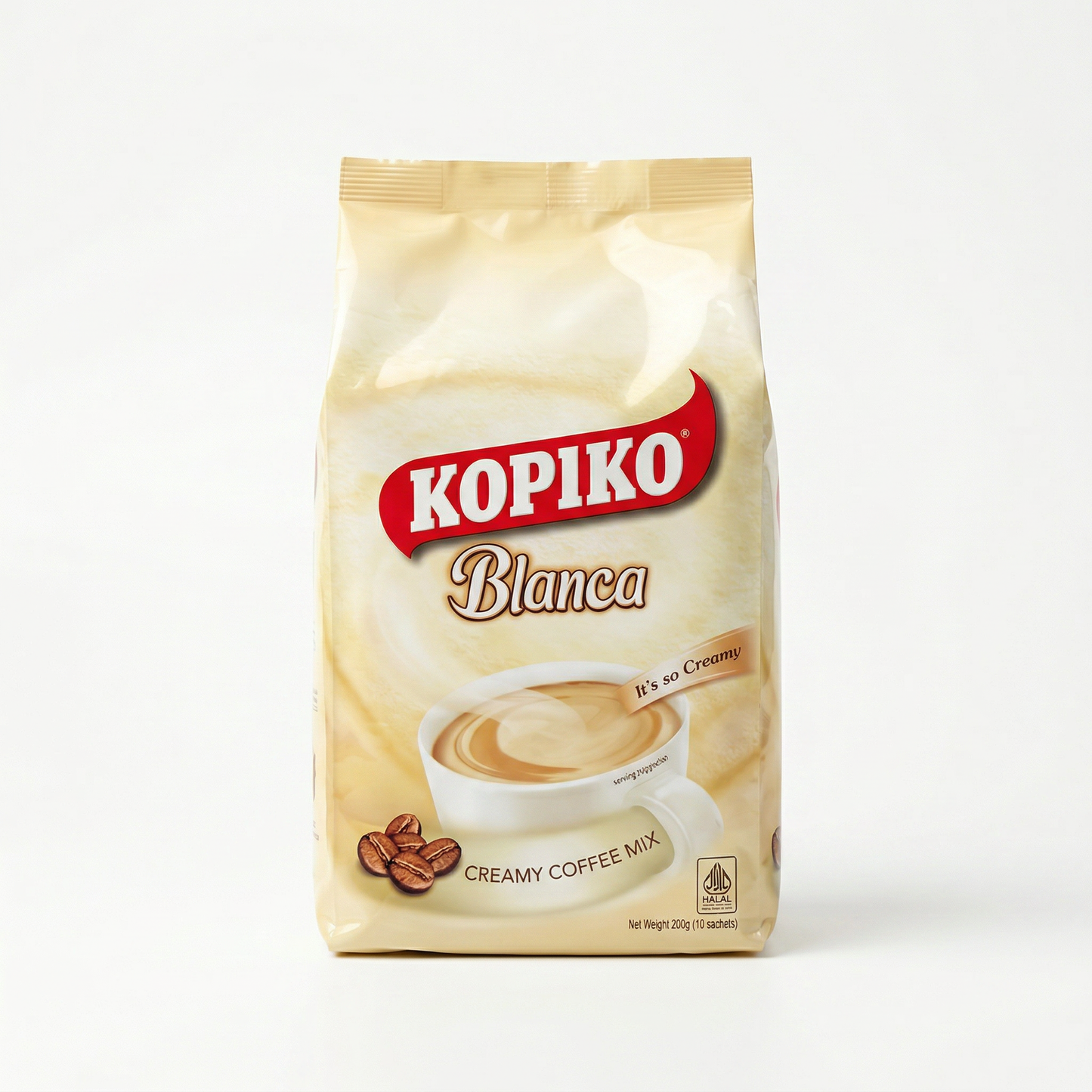 KOPIKO BLANCA CREAMY COFFEE MIX 30GM X 10 SACHETS