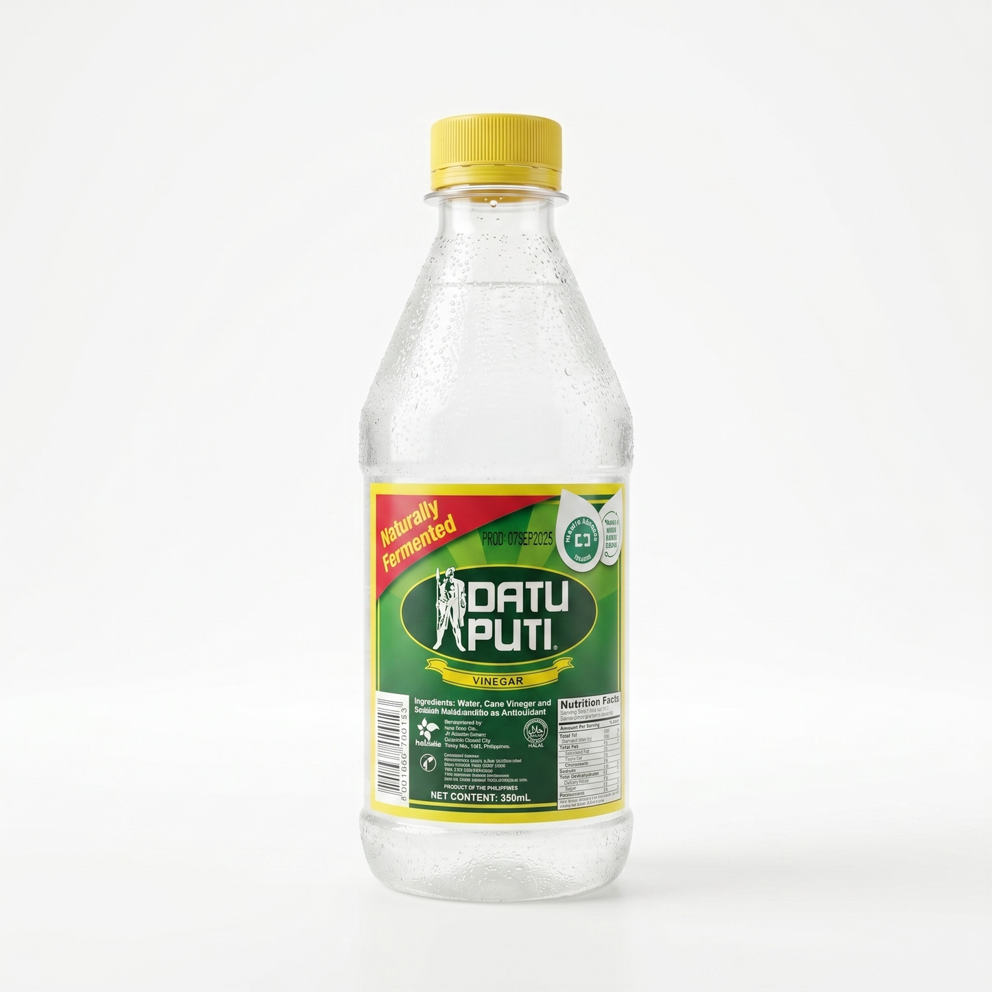 DATU PUTI VINEGAR 350ML