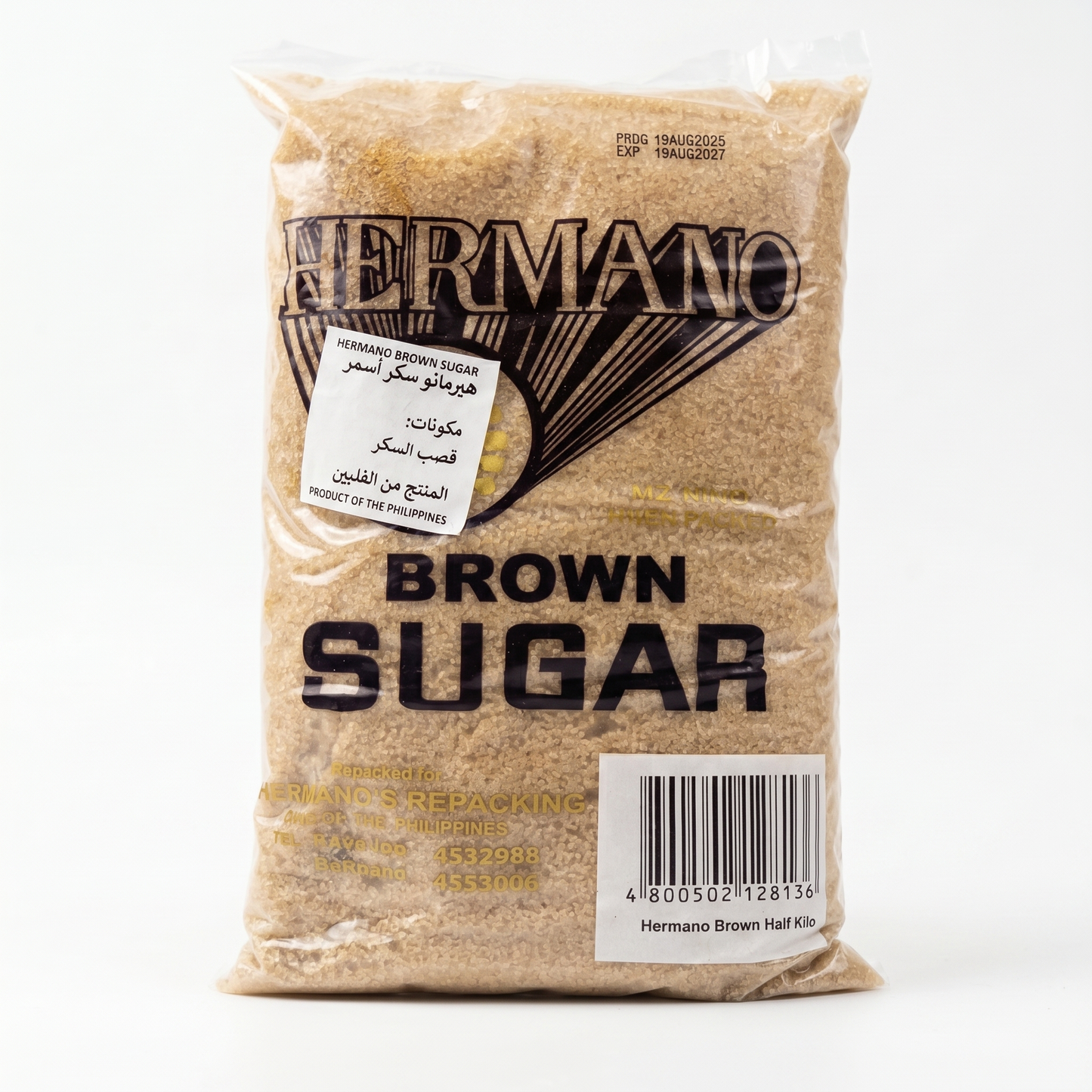 HERMANO GOLDEN BROWN SUGAR 500GM