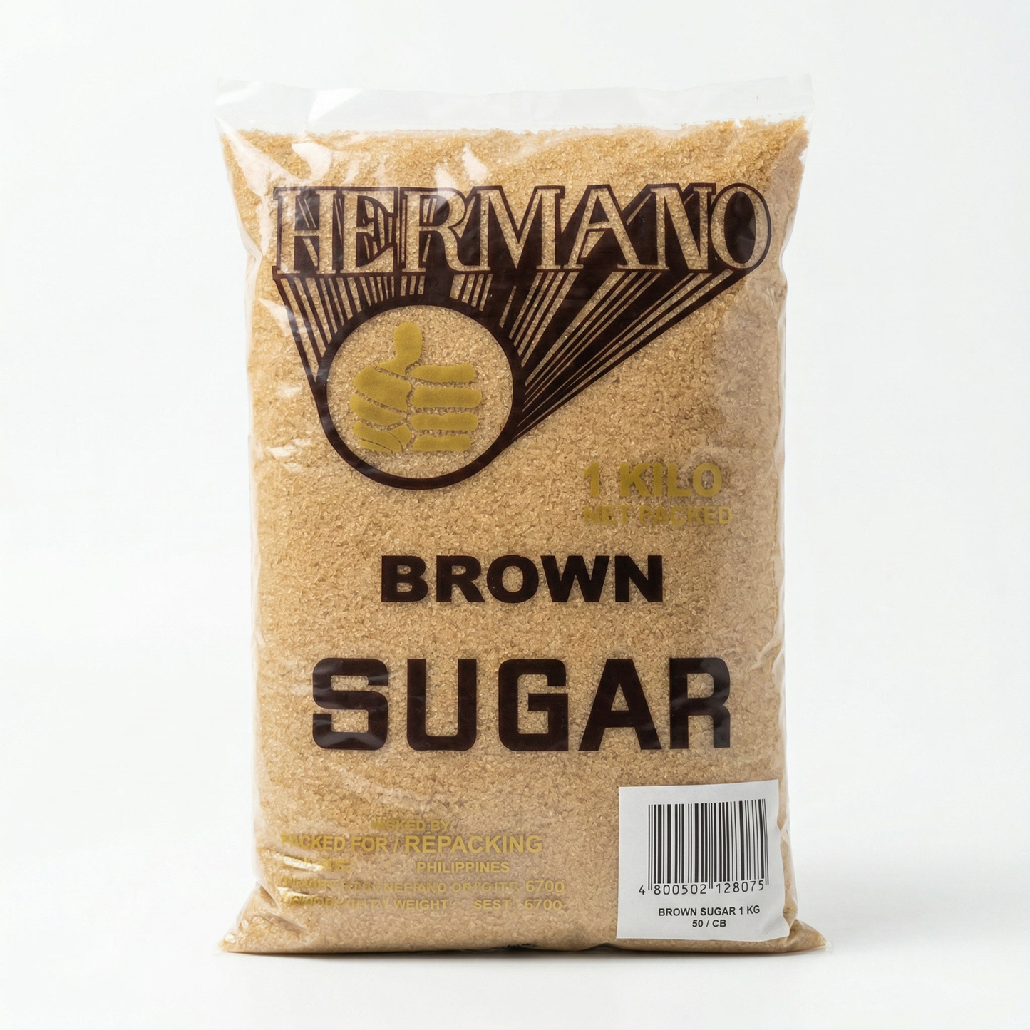 HERMANO GOLDEN BROWN SUGAR 1 kg
