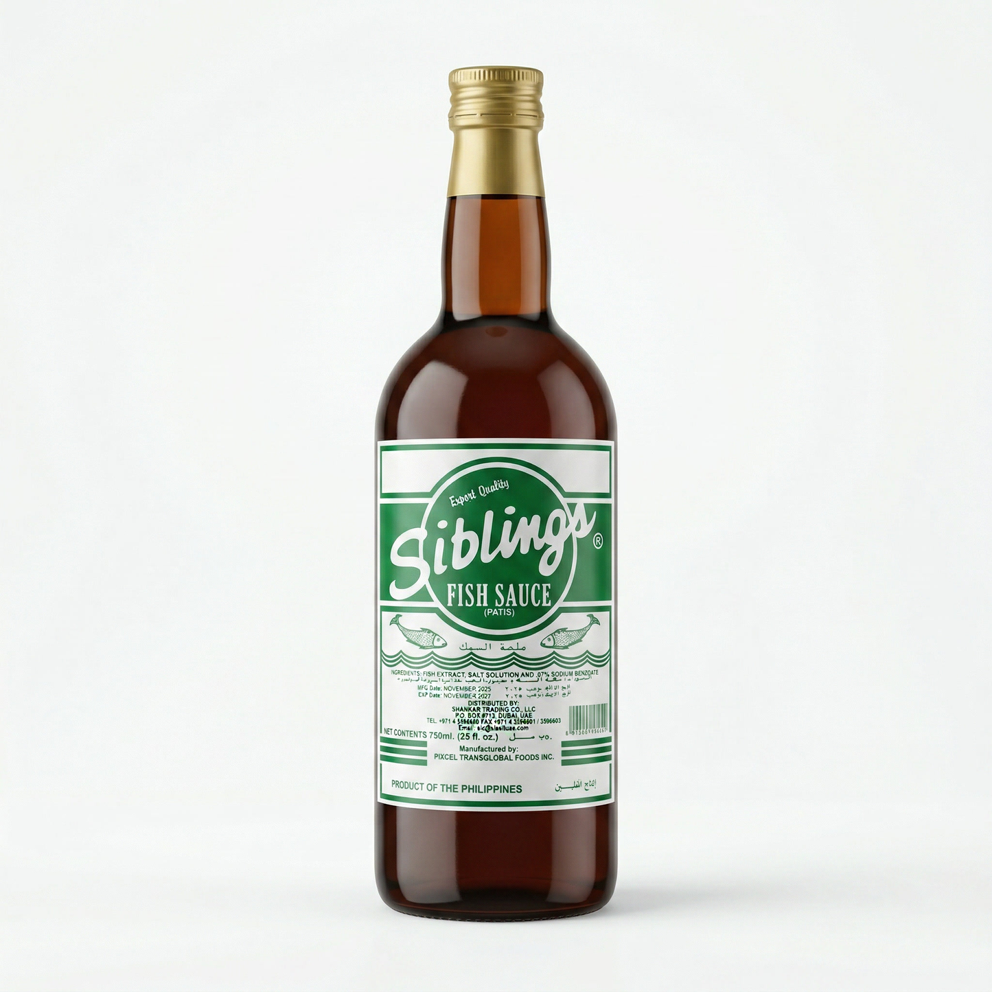 SIBLINGS FISH SAUCE PATIS 750 ML