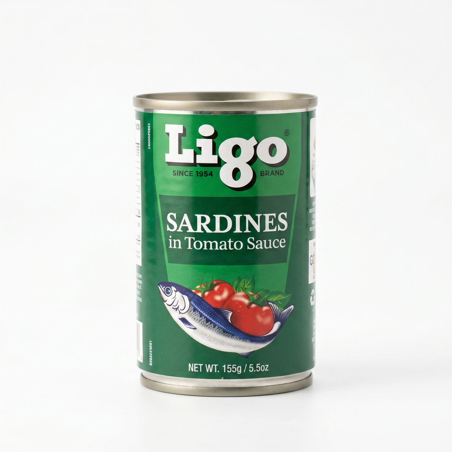 LIGO SARDINES IN TOMATO SAUCE 155G