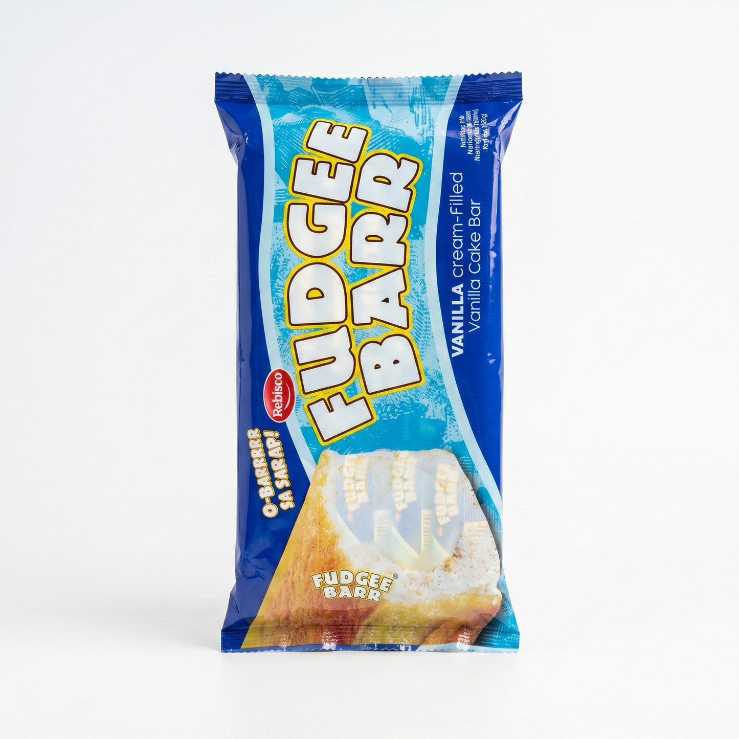 FUDGEE BARR VANILA CREAM FILLED BAR  390GM