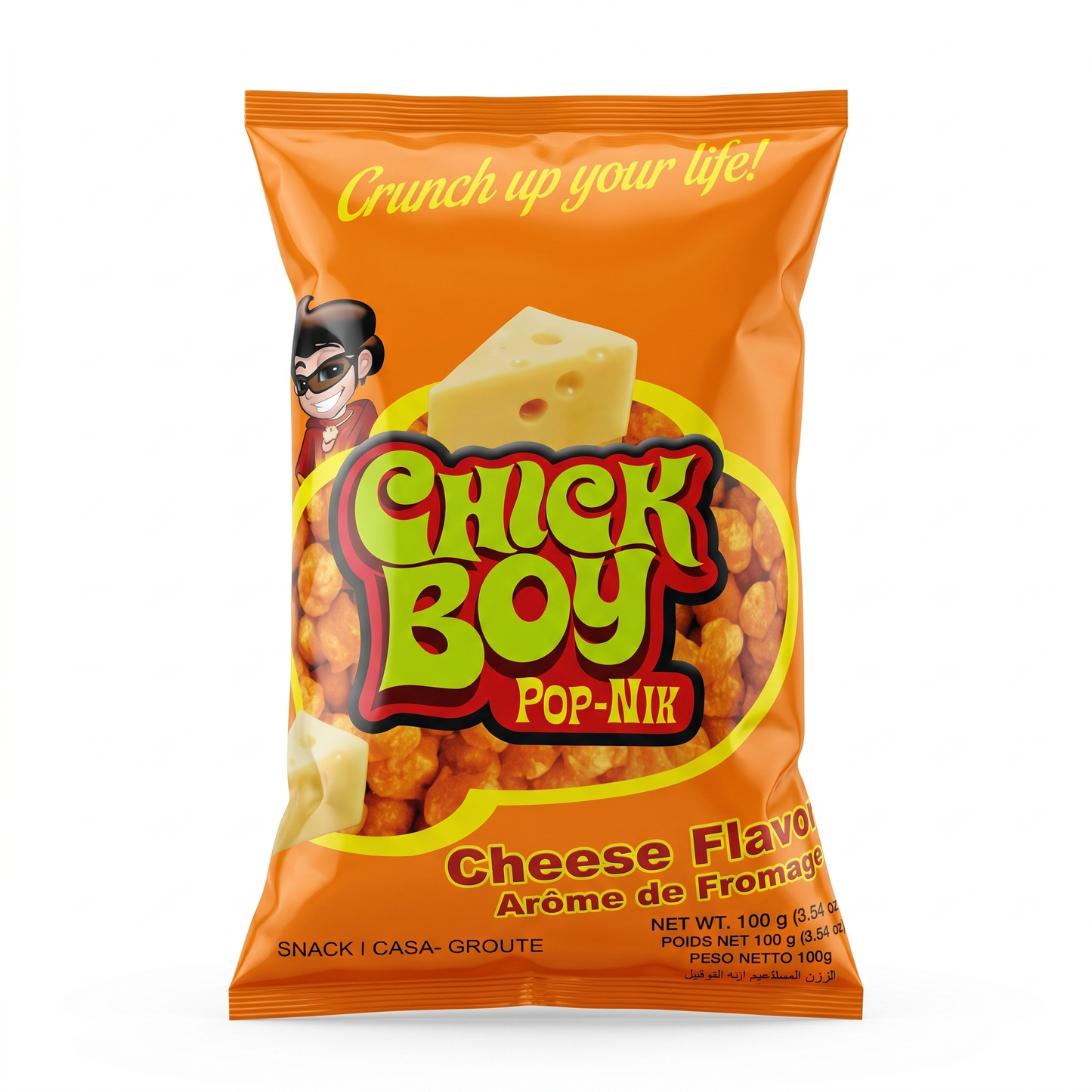 CHICK BOY POP-NIK CHEESE 100GM